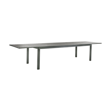 Lomma extendable dining table - Anthracite XL 260-380 cm - Brafab