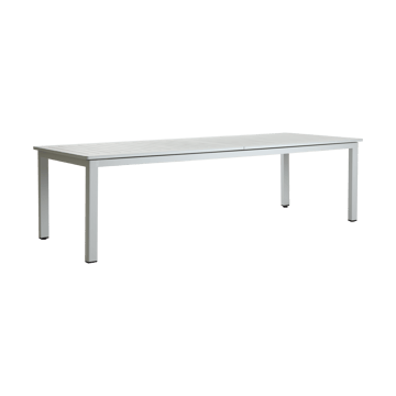 Lomma extendable dining table - Light grey XL 260-380 cm - Brafab