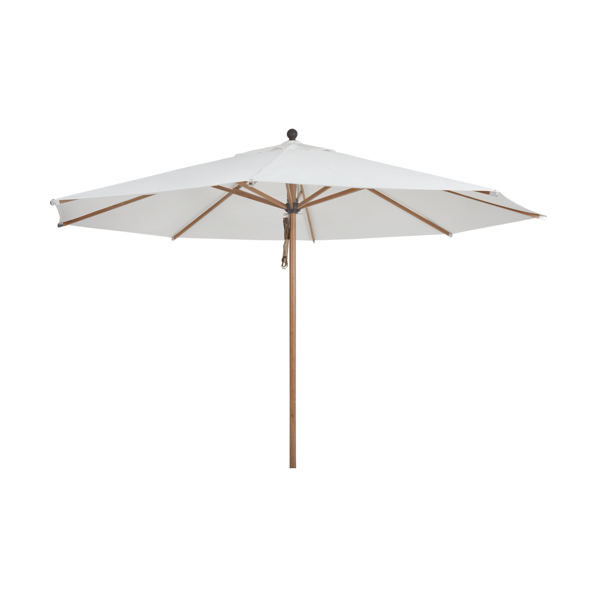 Brafab Paliano parasol Natural-white 350 cm | Scandinavian Design | Brown