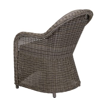 Paulina armchair with seat cushion - Rustic-beige - Brafab