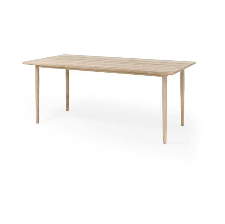 Arv dining table 90x180 cm, White oiled oak Brdr. Krüger