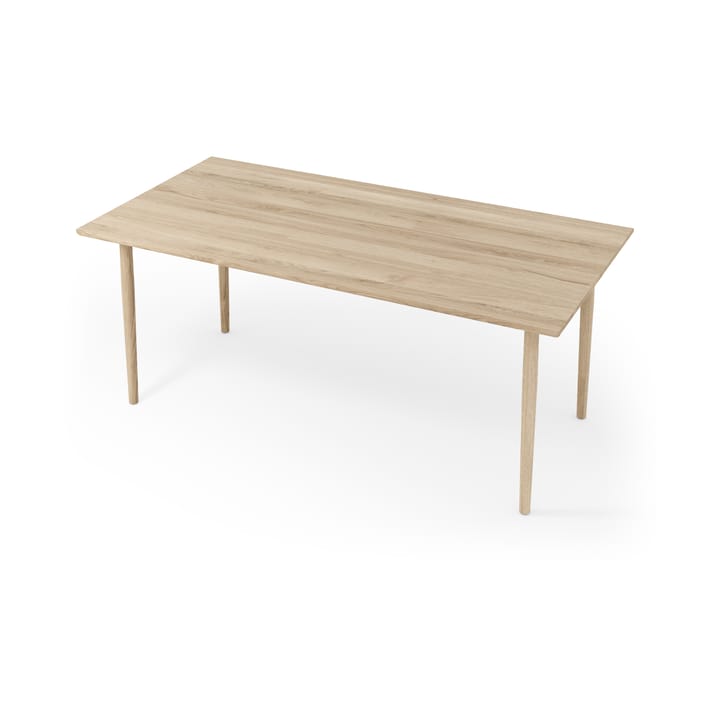 Arv dining table 90x180 cm, White oiled oak Brdr. Krüger