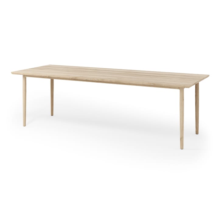 Arv dining table 90x240 cm, White oiled oak Brdr. Krüger