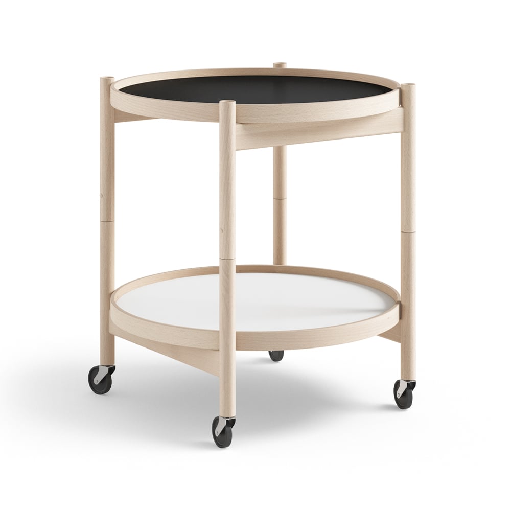 Brdr. Krüger Bølling Tray Table model 50 Base, untreated beech stand