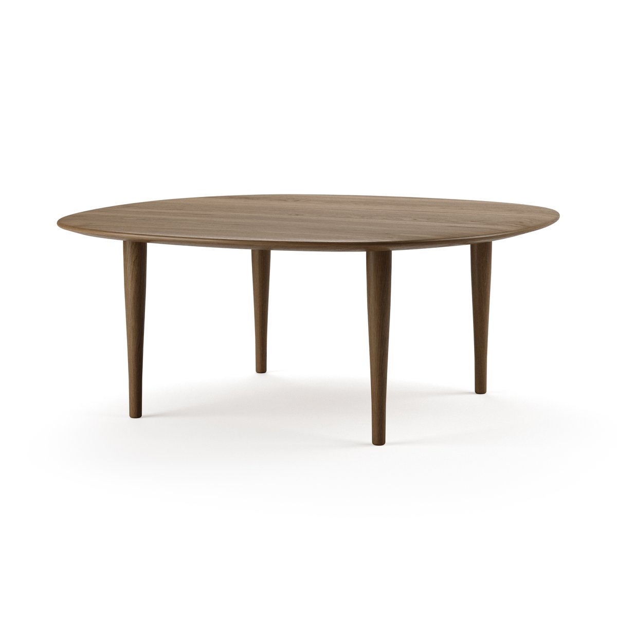 Brdr. Krüger Jari coffee table Ø85 cm Smoke oiled oak