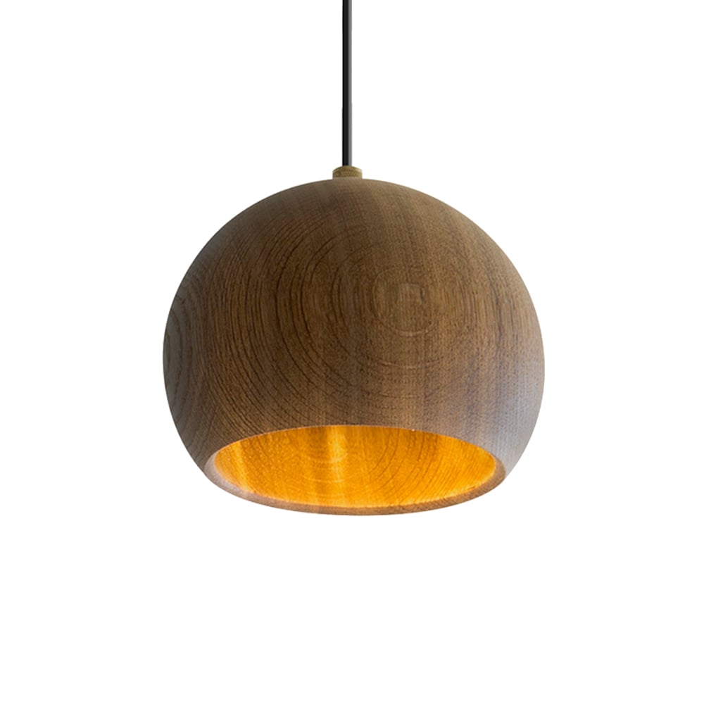 Brdr. Krüger Lune pendant lamp Smoke oak