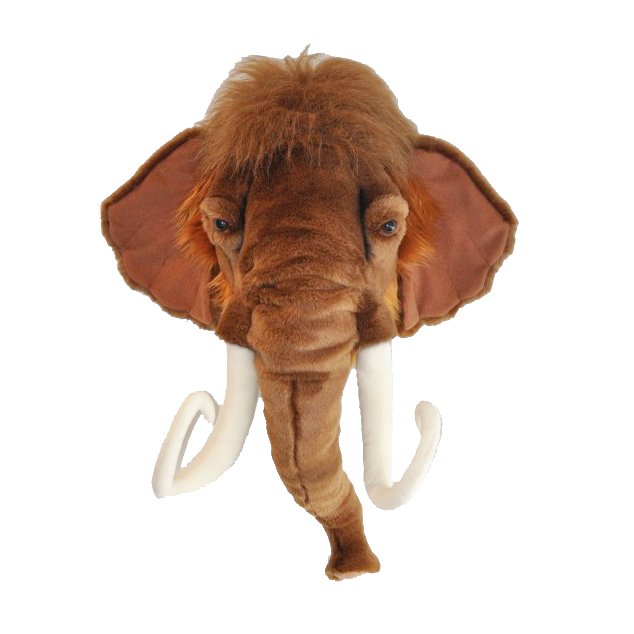 Stuffed elephant head on sale