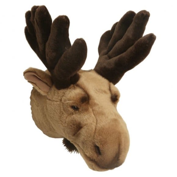 Stuffed moose head for wall from Brigbys - NordicNest.com