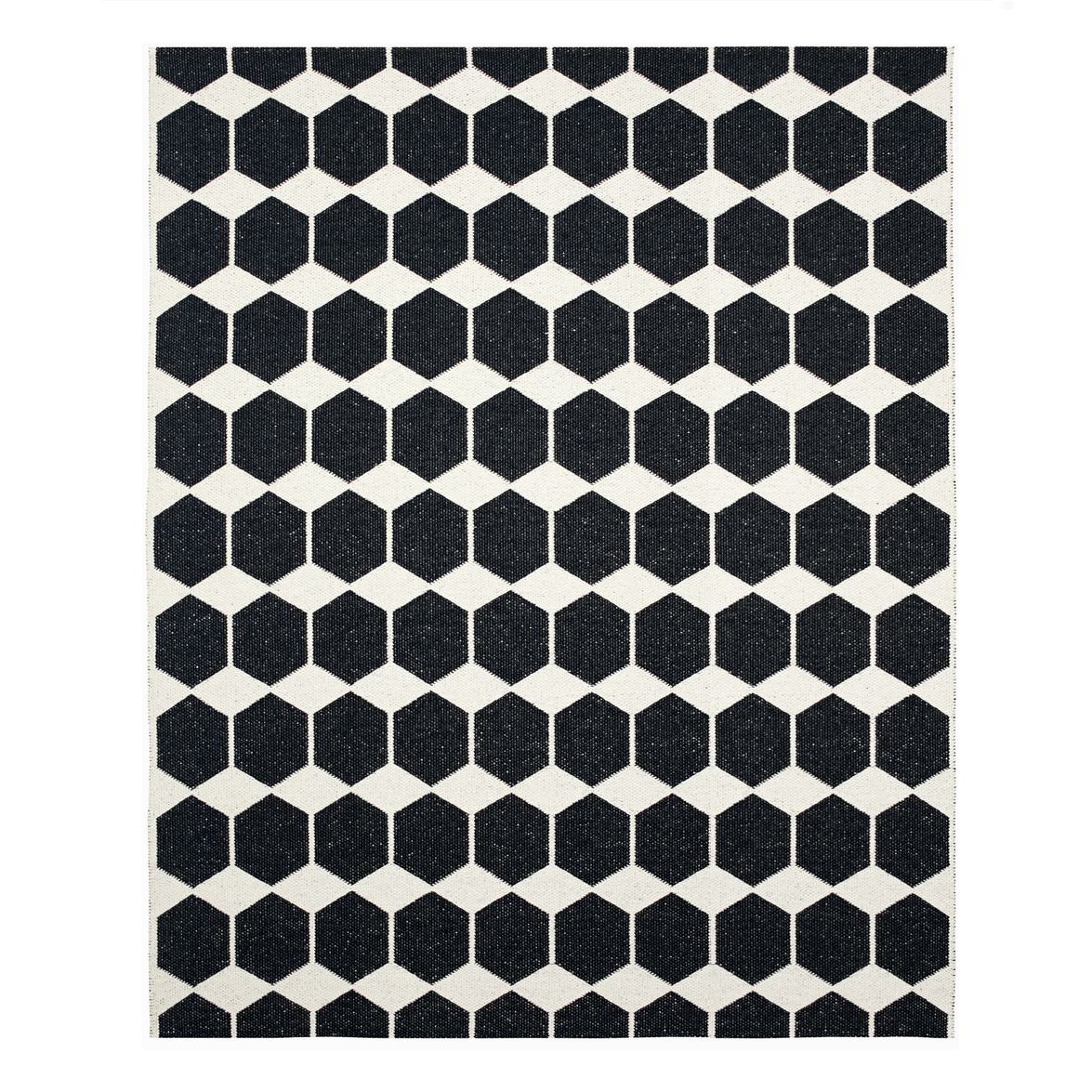 Brita Sweden Anna rug black large 150x200 cm