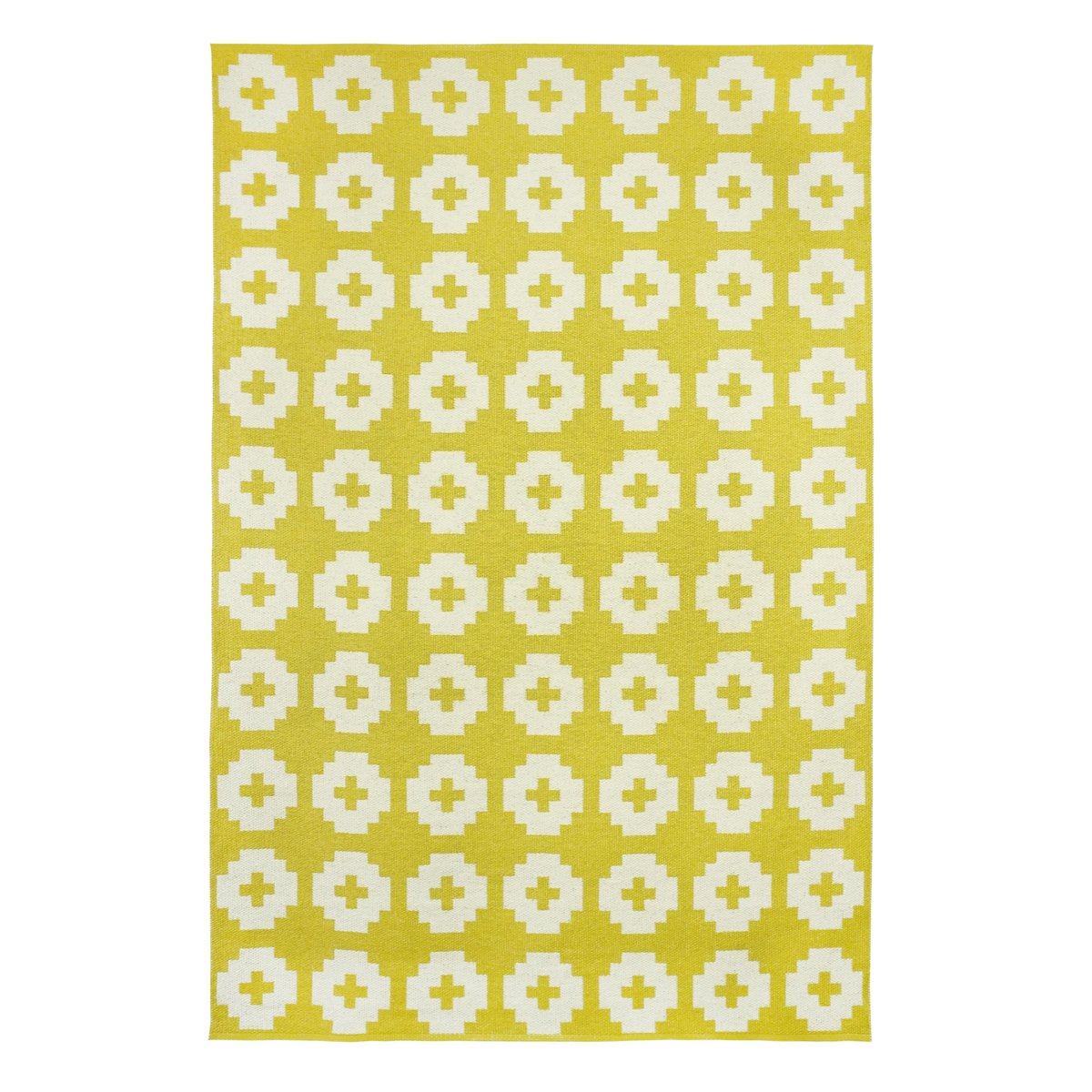 Brita Sweden Flower rug large sun (yellow) 170x250 cm