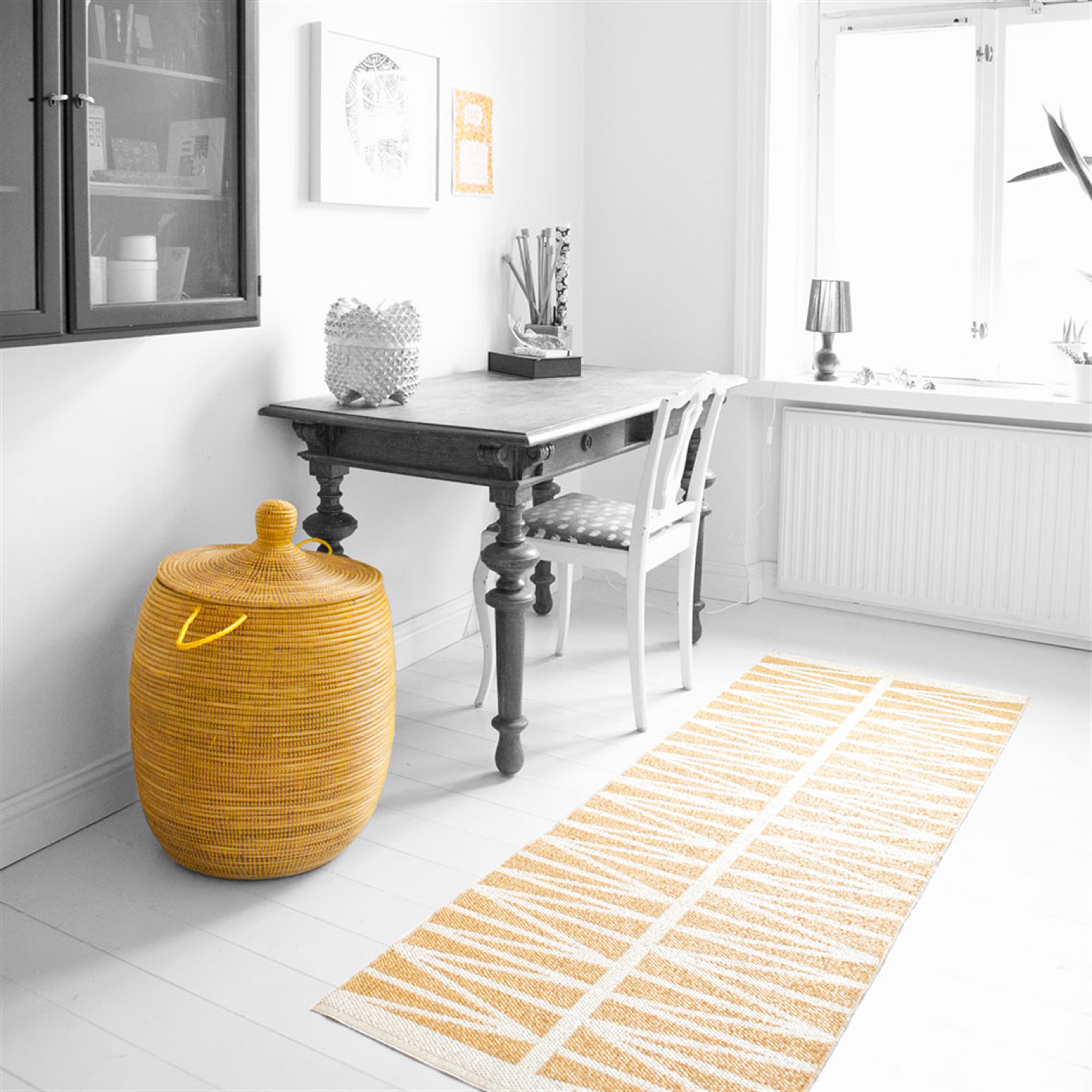 Helmi rug yellow from Brita Sweden 