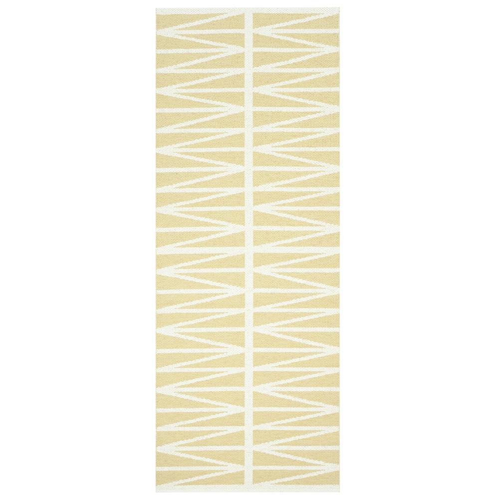 Brita Sweden Helmi rug yellow 70x200 cm