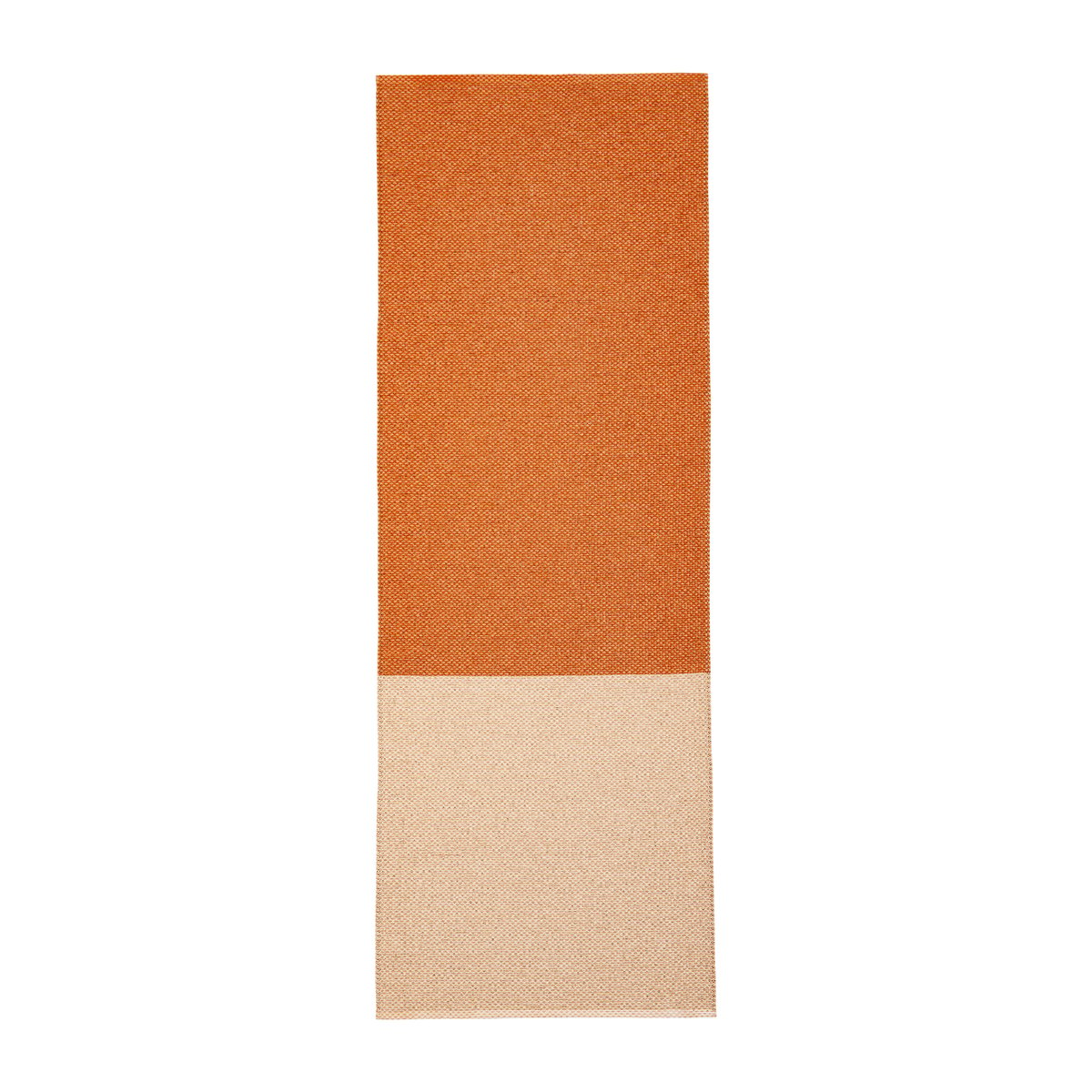 Brita Sweden Moor rug  cream (cream white-terracotta) 70x300 cm