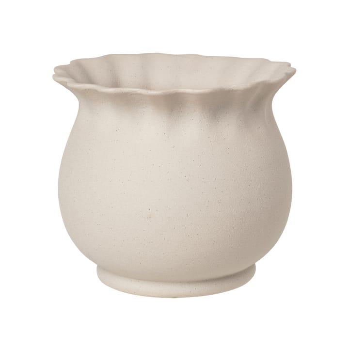 Alexa pot Ø25.5 cm - Grey sand - Broste Copenhagen