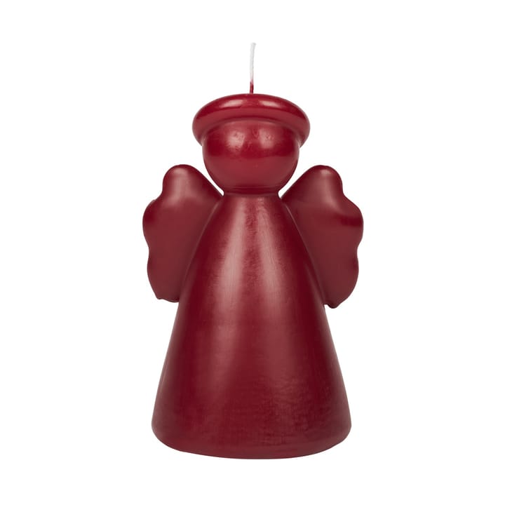 Angel sculpture candle 14 cm - Burgundy - Broste Copenhagen