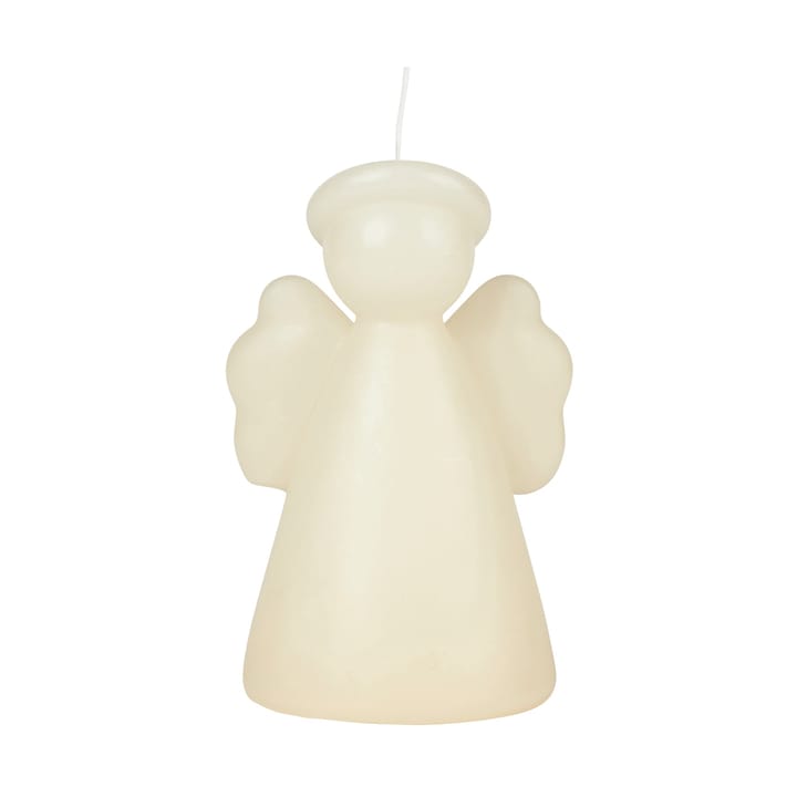 Angel sculpture candle 14 cm - Off white - Broste Copenhagen