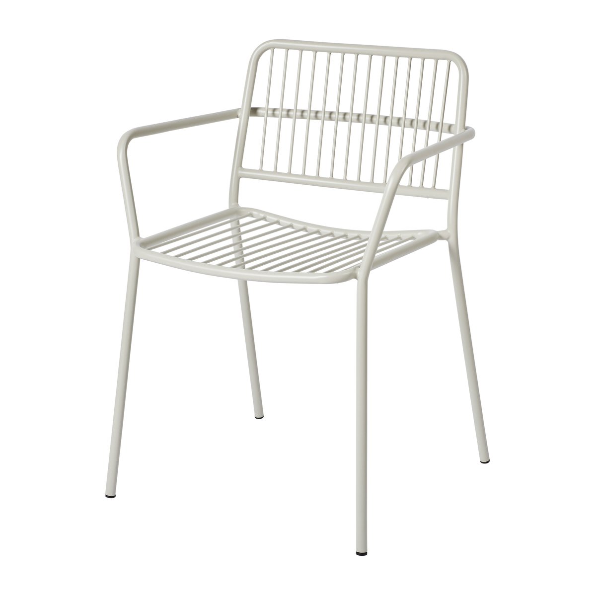 Broste Copenhagen Eden karm chair Beige Grey