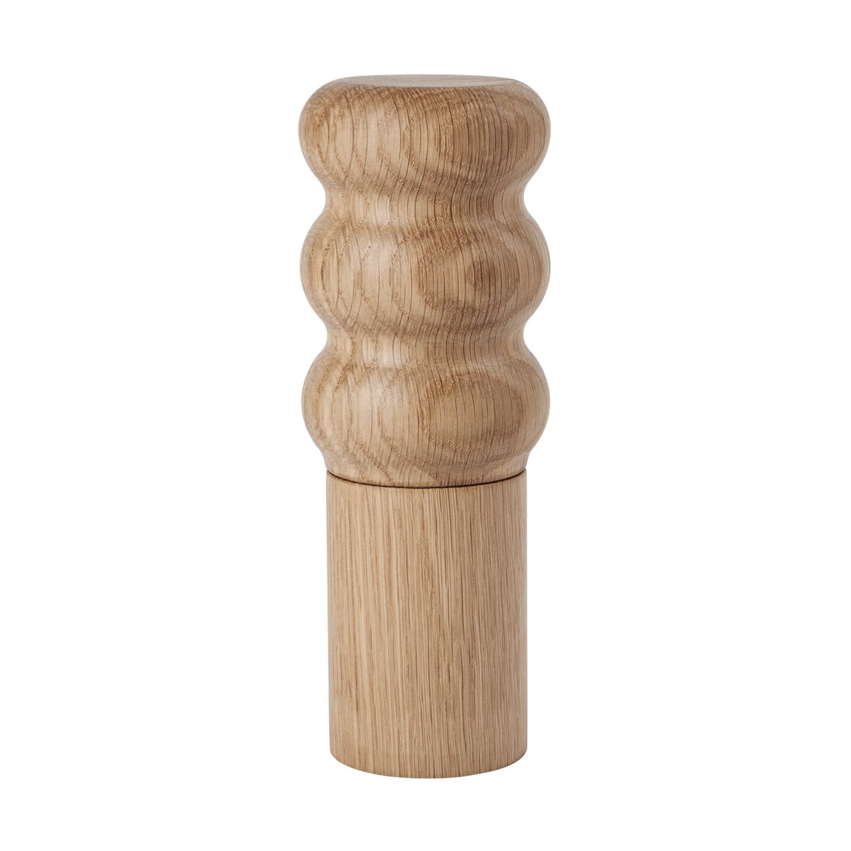 Broste Copenhagen Edgar salt and pepper grinder 20 cm Natural oiled oak - View 2