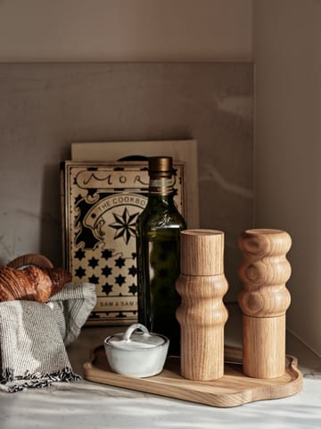 Edgar salt and pepper grinder 20 cm - Natural oiled oak - Broste Copenhagen