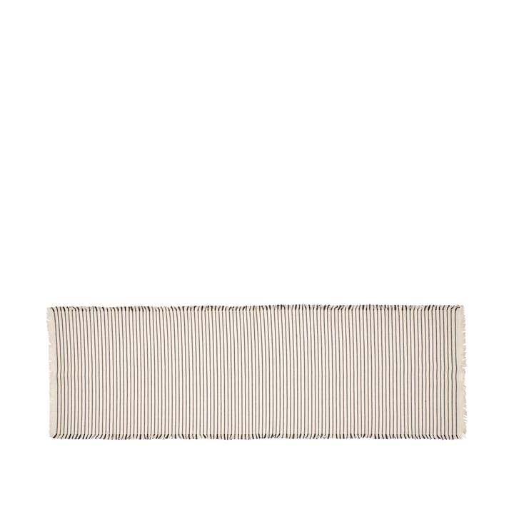 Elouise runner 140 cm, Bone-white black Broste Copenhagen