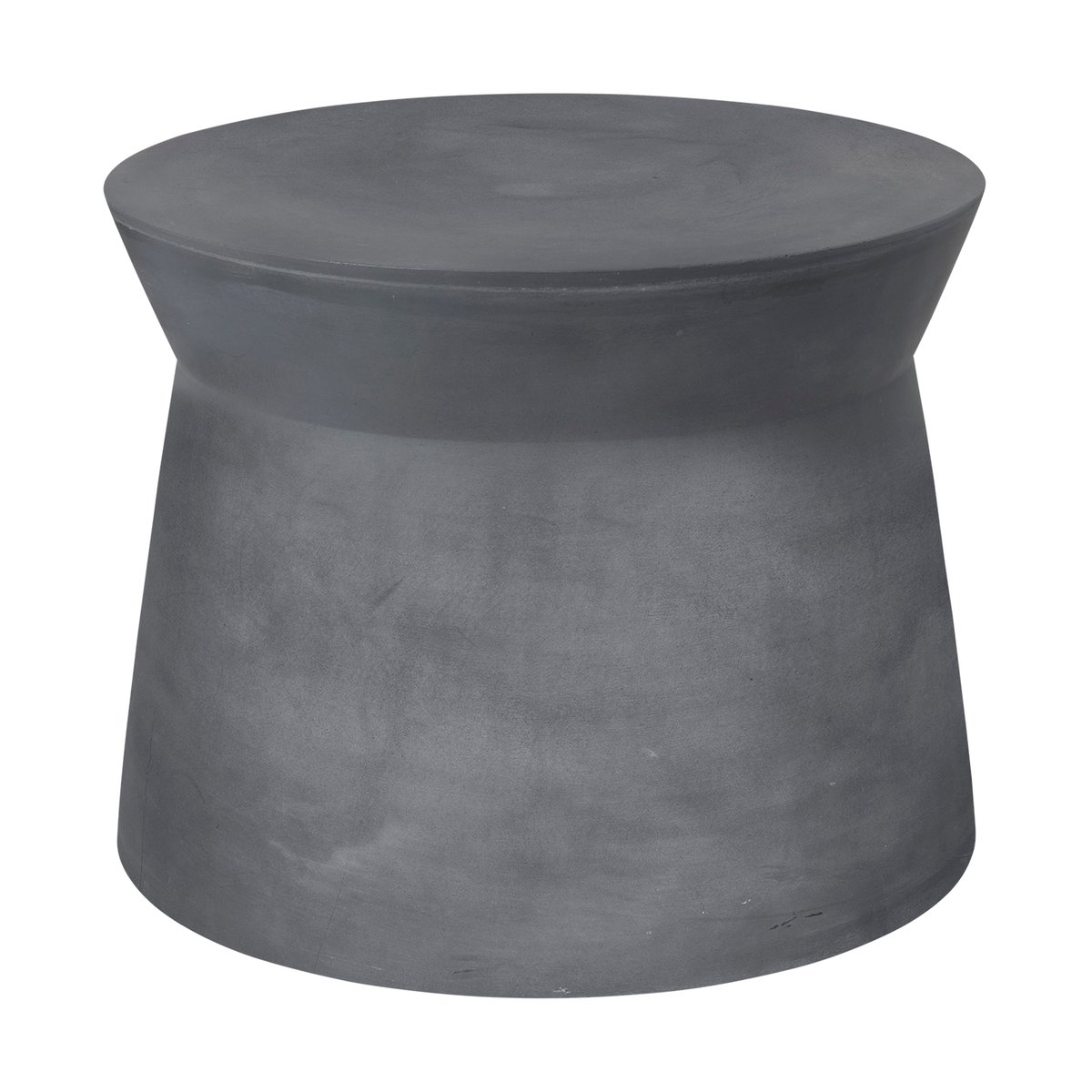 Broste Copenhagen Fiber side table Ø50 cm Charcoal