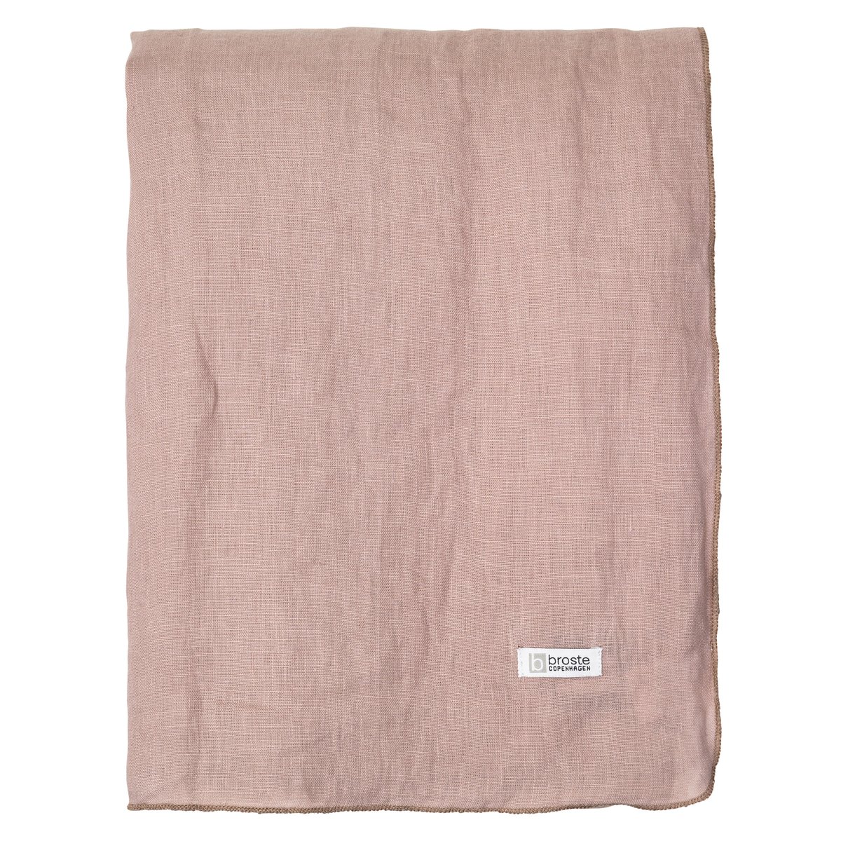 Broste Copenhagen Gracie table cloth 160x300 cm pink