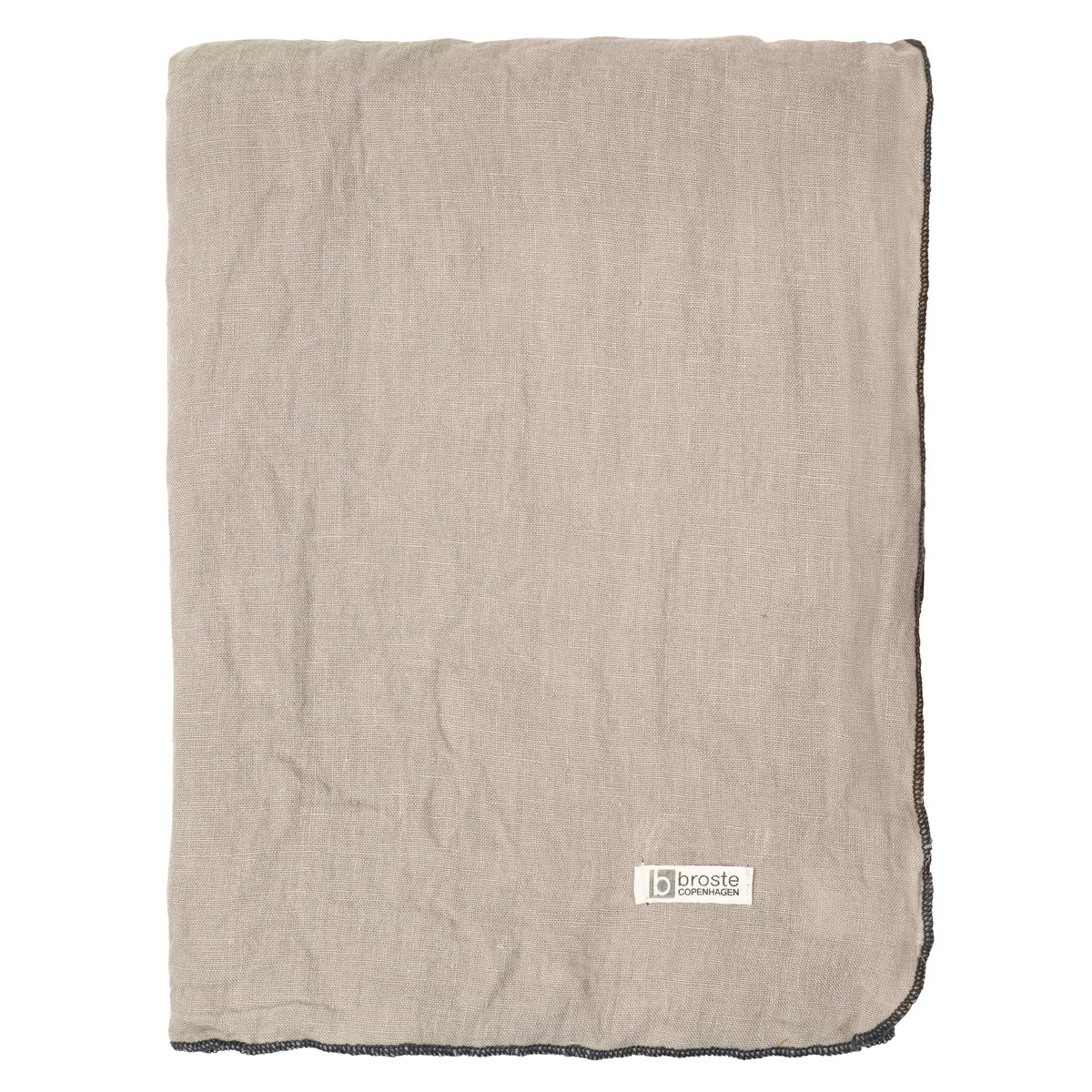 Broste Copenhagen Gracie tablecloth 160x300 cm Eco Simply taupe