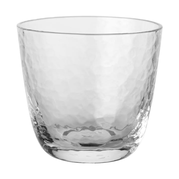 Hammered tumbler 15 cl, Clear Broste Copenhagen