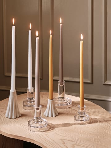 Heli candlestick 14 cm - Cream - Broste Copenhagen