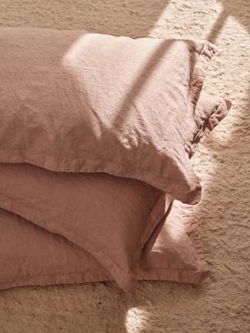 Linn cushion cover 60x60 cm - Mauve pink - Broste Copenhagen