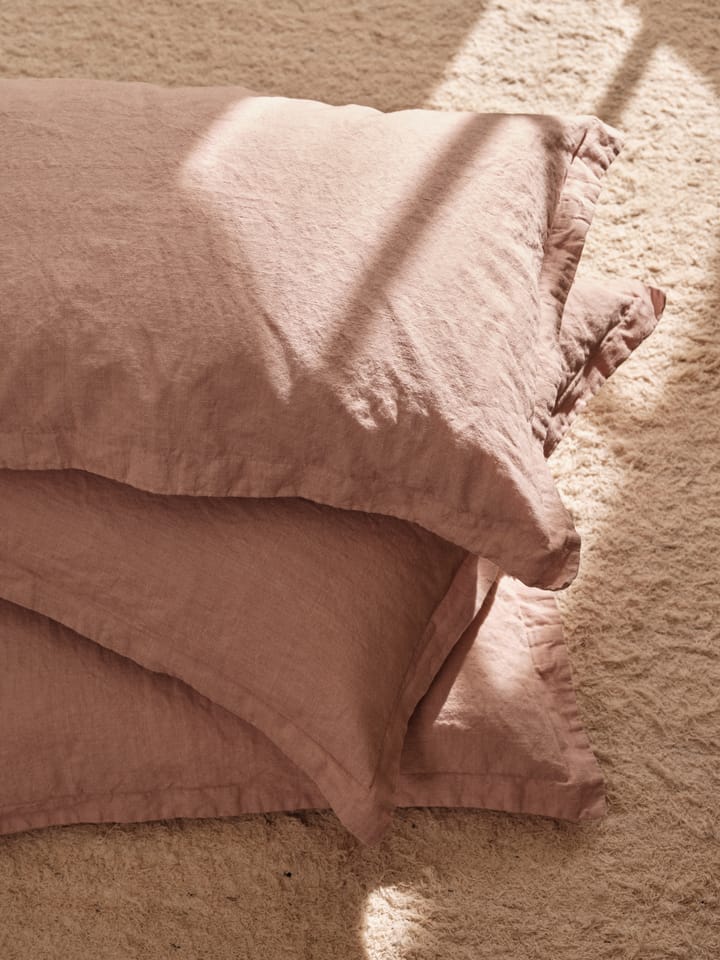 Linn pillow cover 40x60 cm, Mauve pink Broste Copenhagen