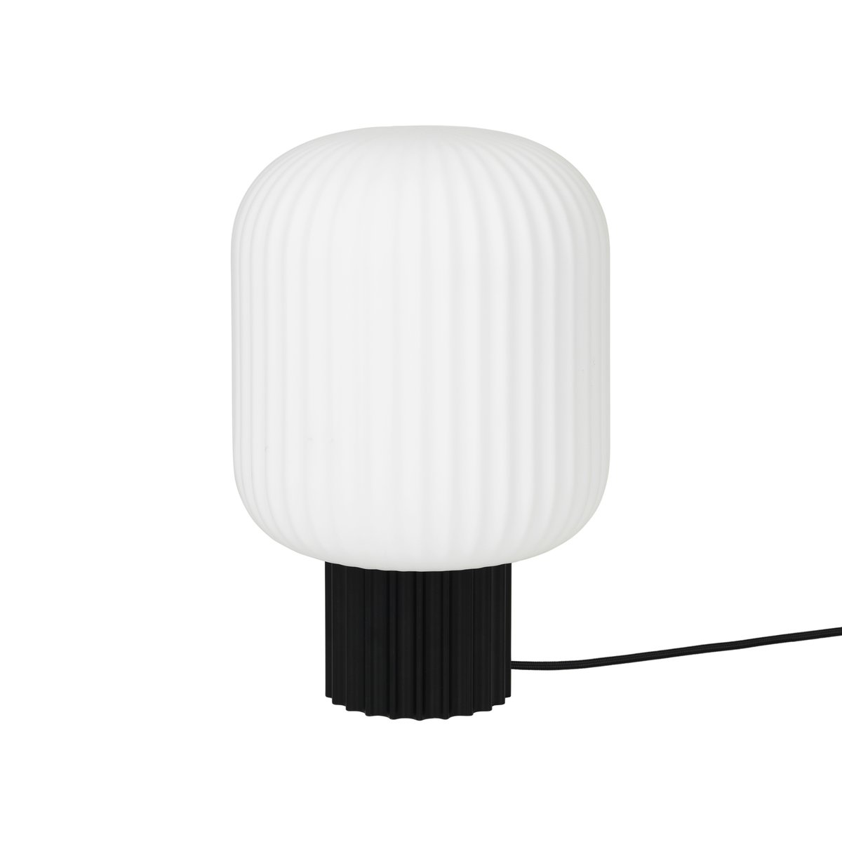 Broste Copenhagen Lolly table lamp black and white-30 cm