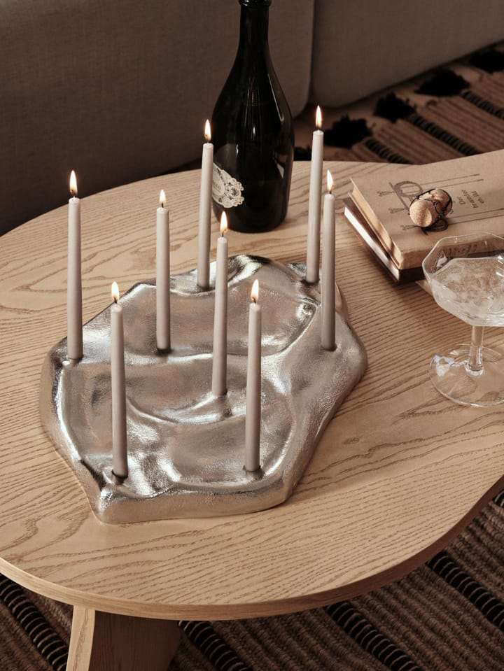 Lumos candle holder 6x36 cm, Metal Finish Broste Copenhagen