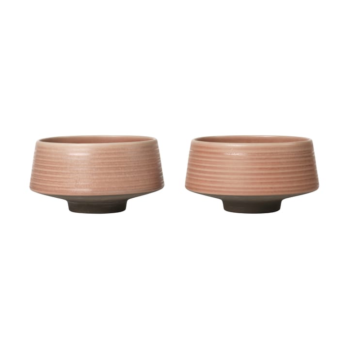 Miko bowl Ø14 cm 2-pack - Dusty pink - Broste Copenhagen