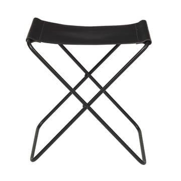 Nola stool leather - black, 45 cm - Broste Copenhagen