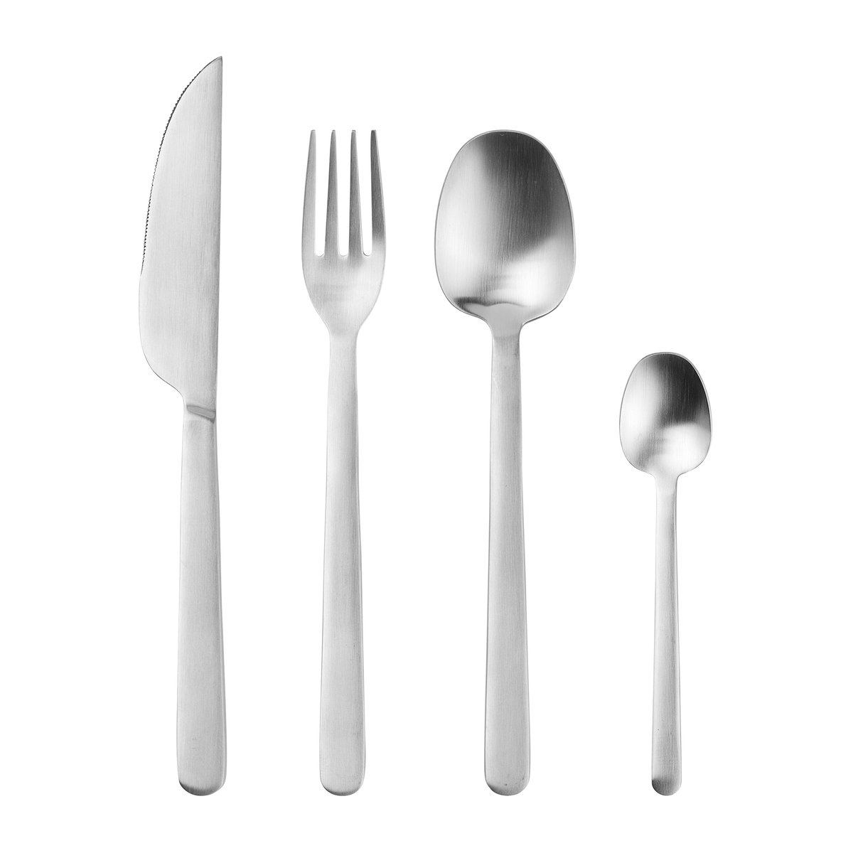 Broste Copenhagen Nordic Bistro cutlery 16 pieces Mat satin