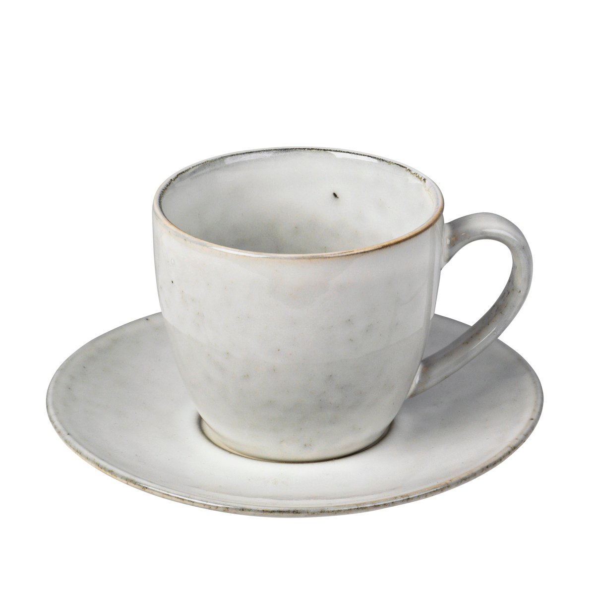 Broste Copenhagen Nordic Sand cup and saucer 8.8 cm