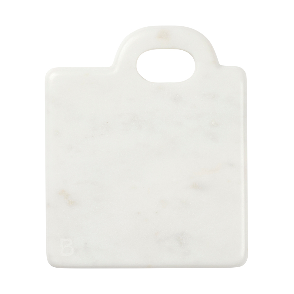 9 x 6 Marble Cheese Slicer Cutting Board White - Threshold™