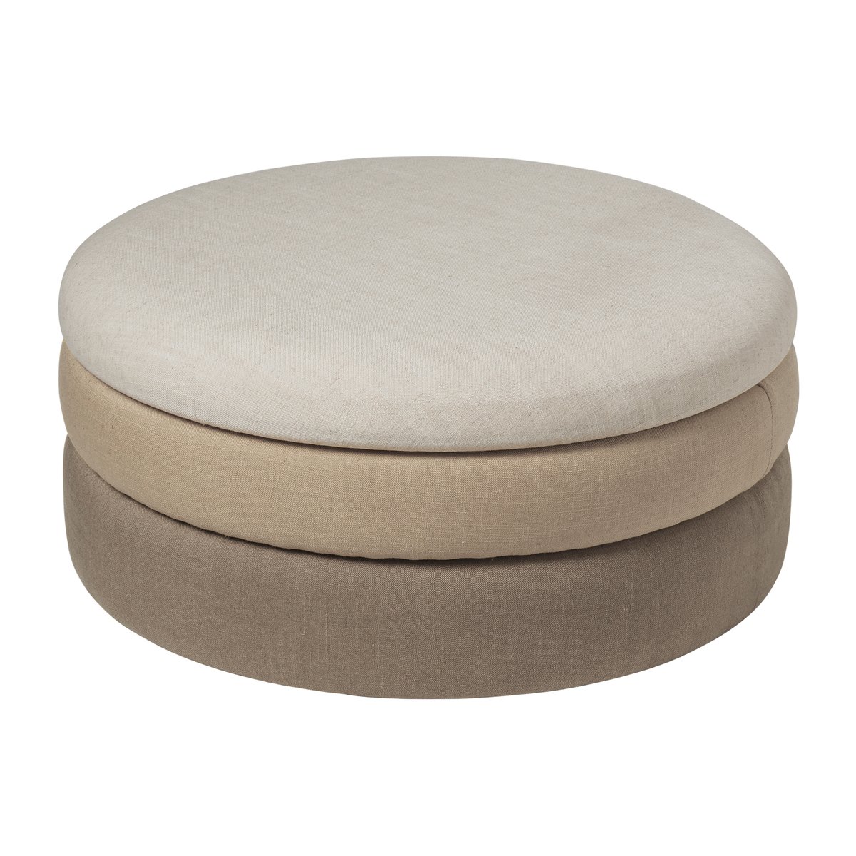 Broste Copenhagen Pond pouffe 30 cm Beige shades