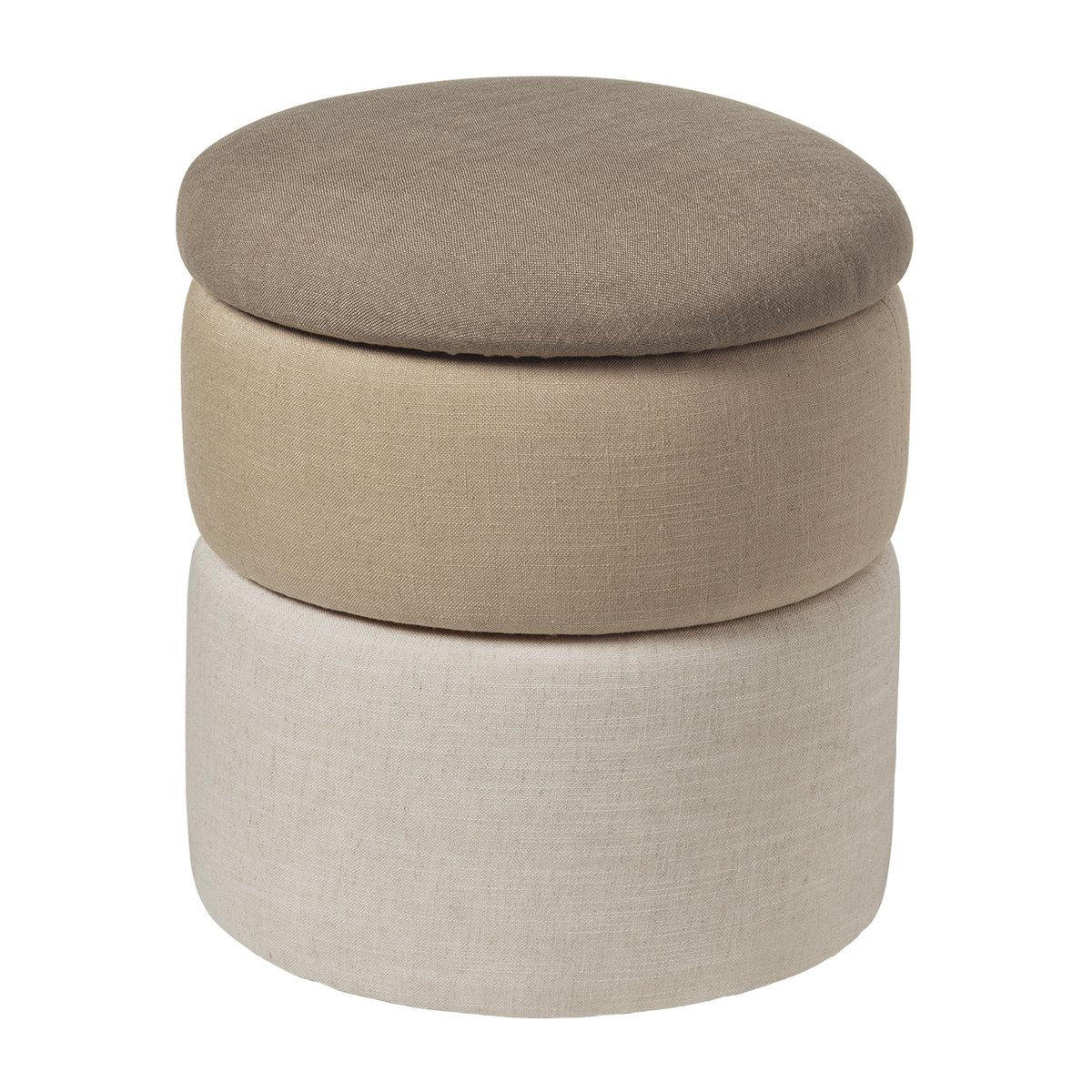 Broste Copenhagen Pond pouffe 42 cm Beige shades