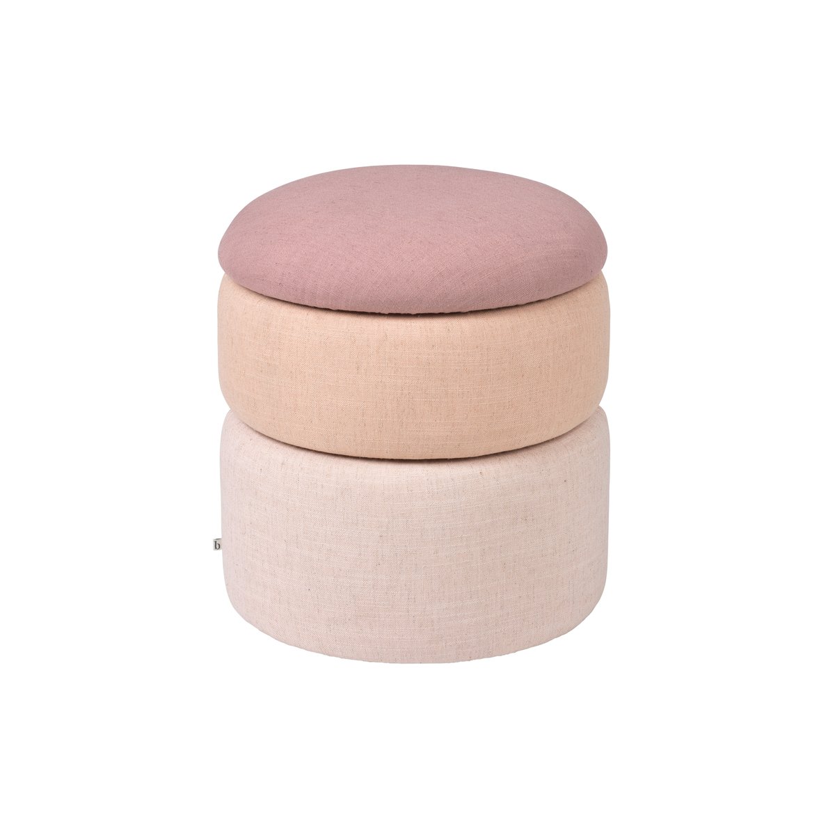 Broste Copenhagen Pond pouffe 42 cm Rose shades