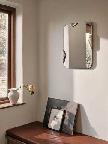 Roberta mirror S 46x60 cm - Silver - Broste Copenhagen