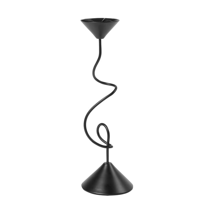 Selma candle holder 26.5 cm - Black - Broste Copenhagen