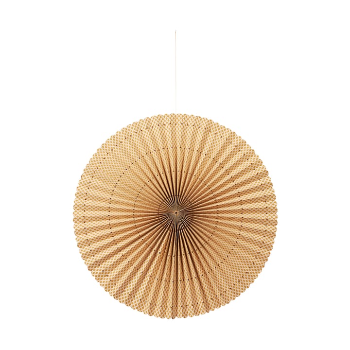 Stella rosette advent star L Ø60 cm - Harvest gold-natural - Broste Copenhagen