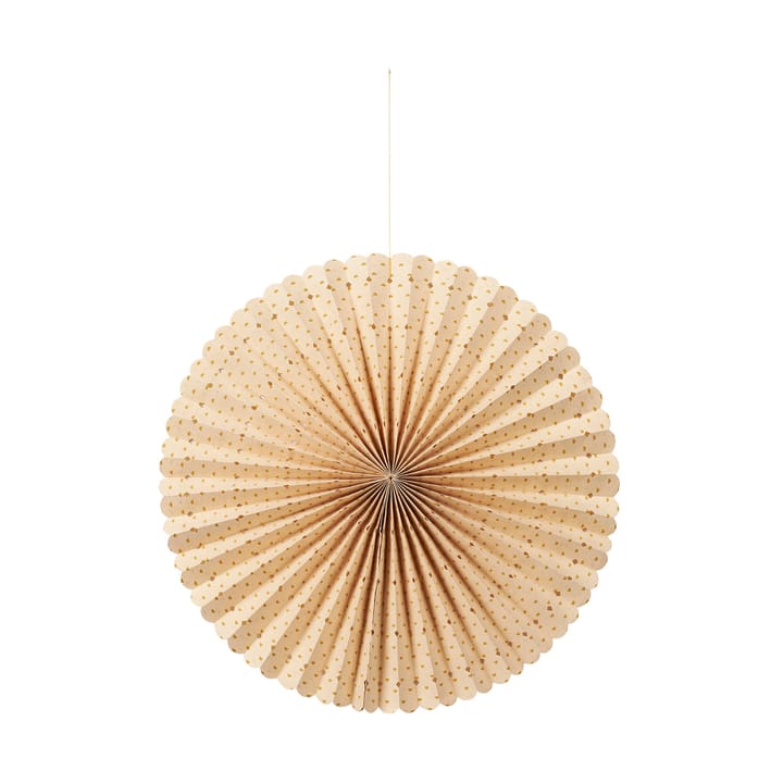 Stella rosette advent star M - Natural-harvest gold - Broste Copenhagen