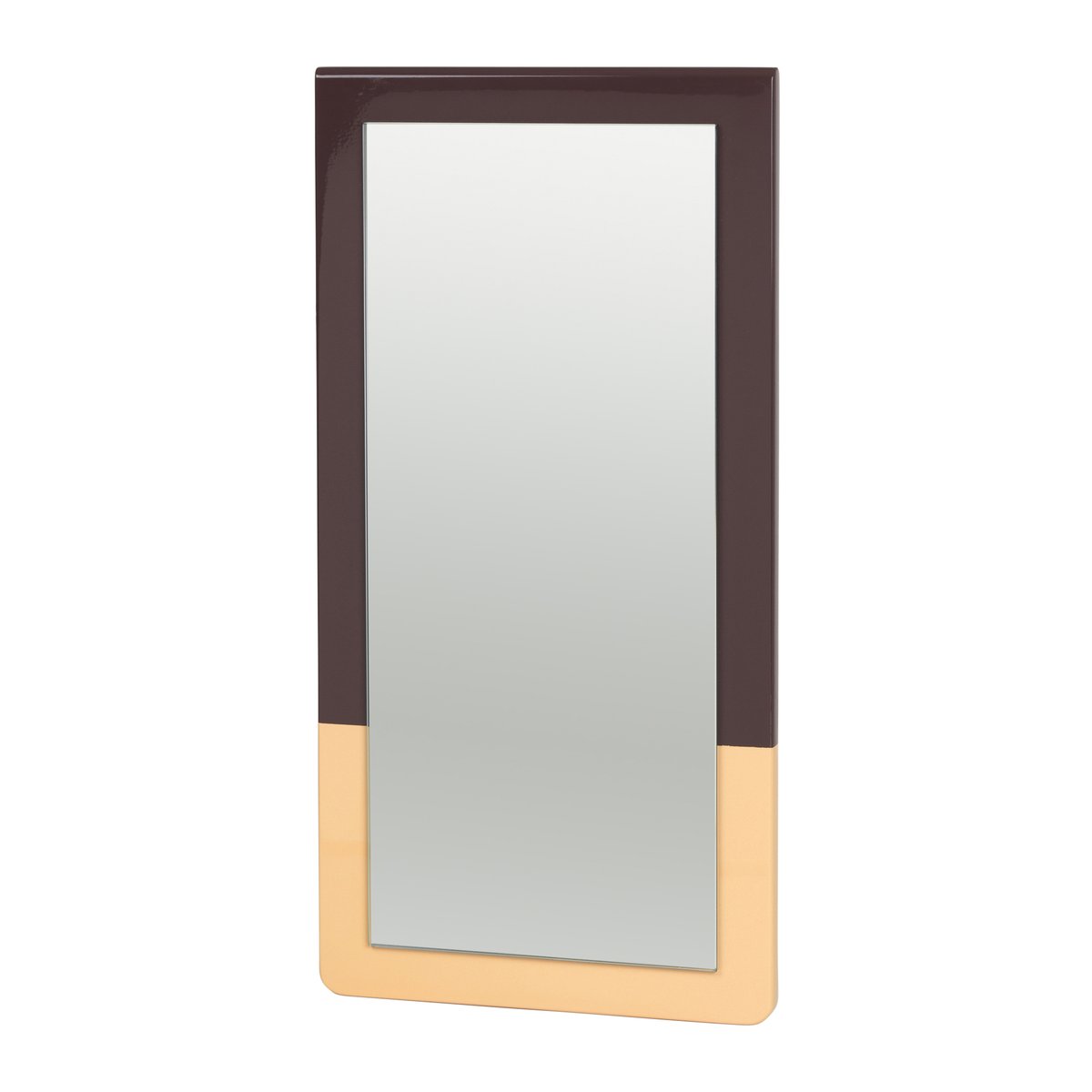 Broste Copenhagen Tenna mirror 26x52 cm purple-beige