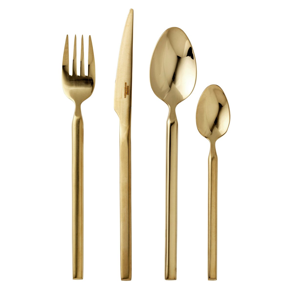 Broste Copenhagen Tvis cutlery set 16 pieces gold