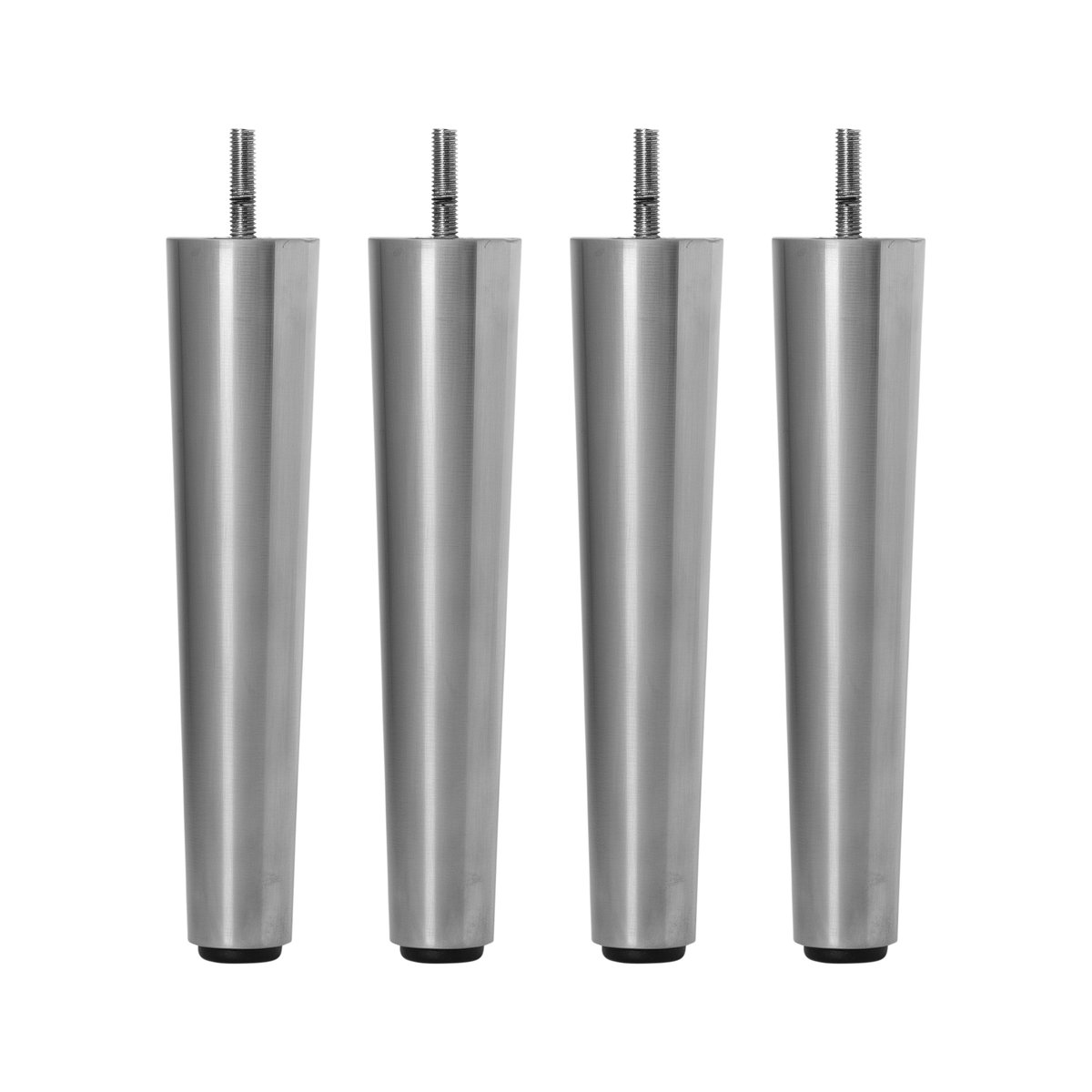 Broste Copenhagen Wind furniture leg 20 cm 4-pack silver