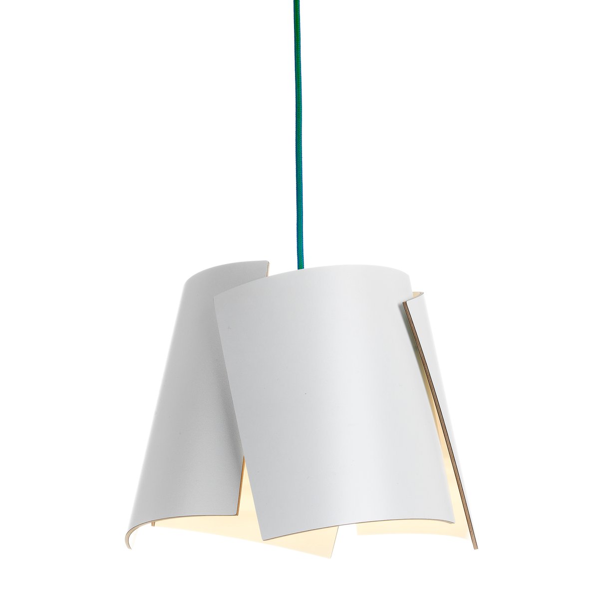 Bsweden Leaf white lamp white-turquoise