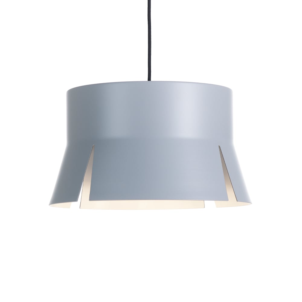 Bsweden Split 40 pendant lamp Grey matte, black textile cord